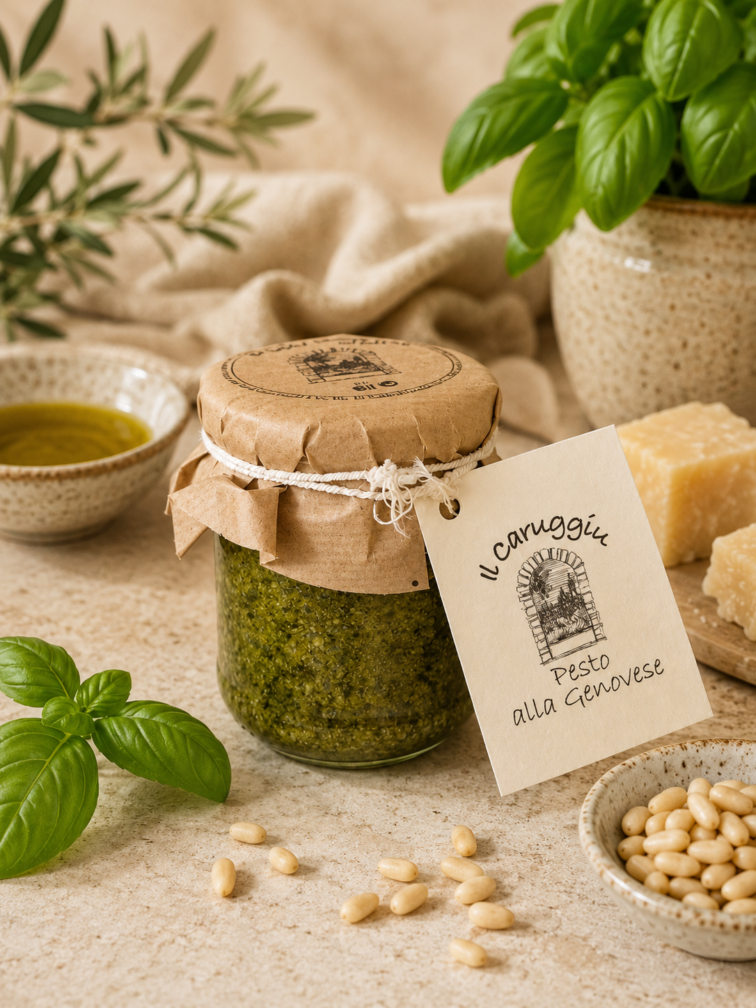 Pesto alla Genovese Il Caruggiu, 180g