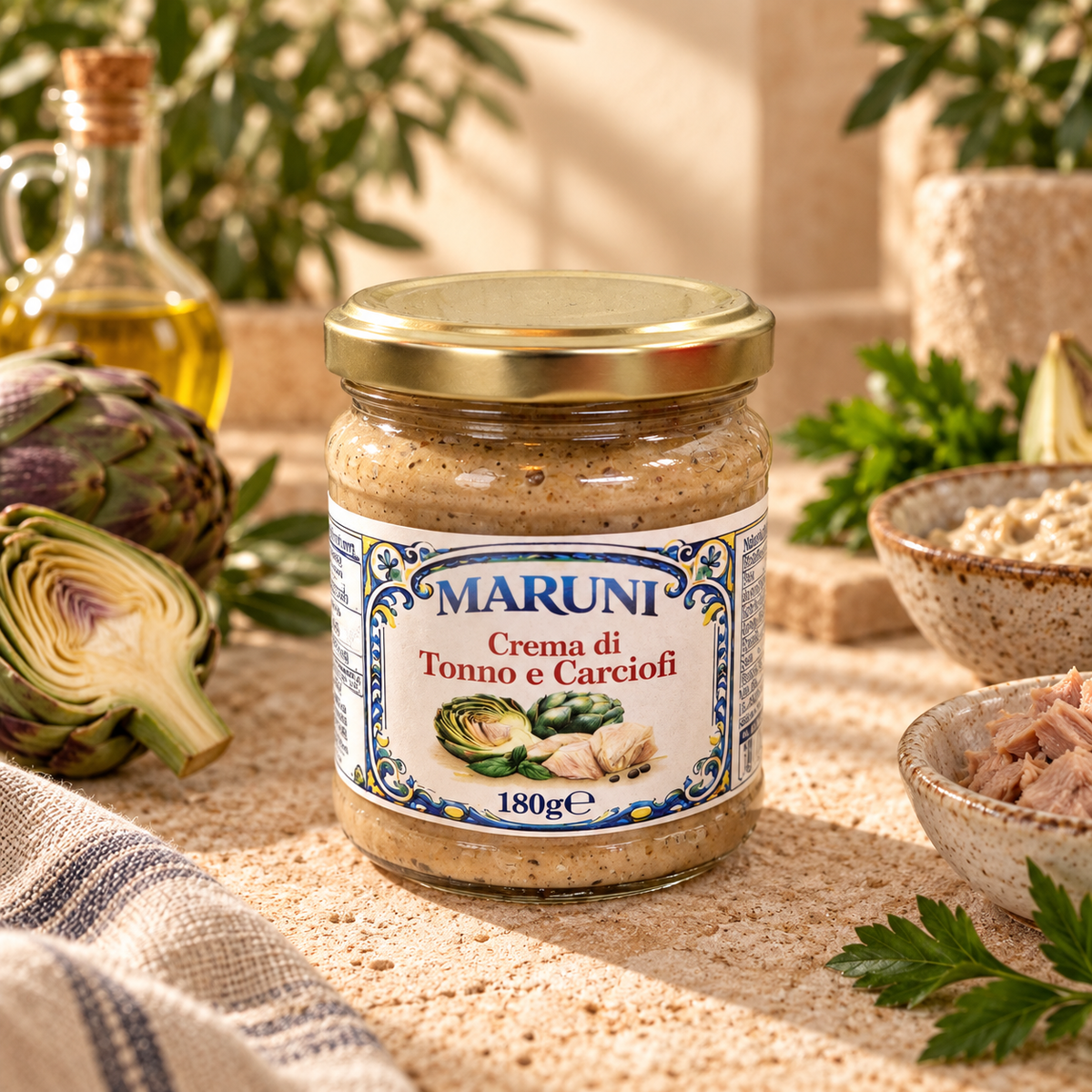 Crema di Tonno e Carciofi, 180g