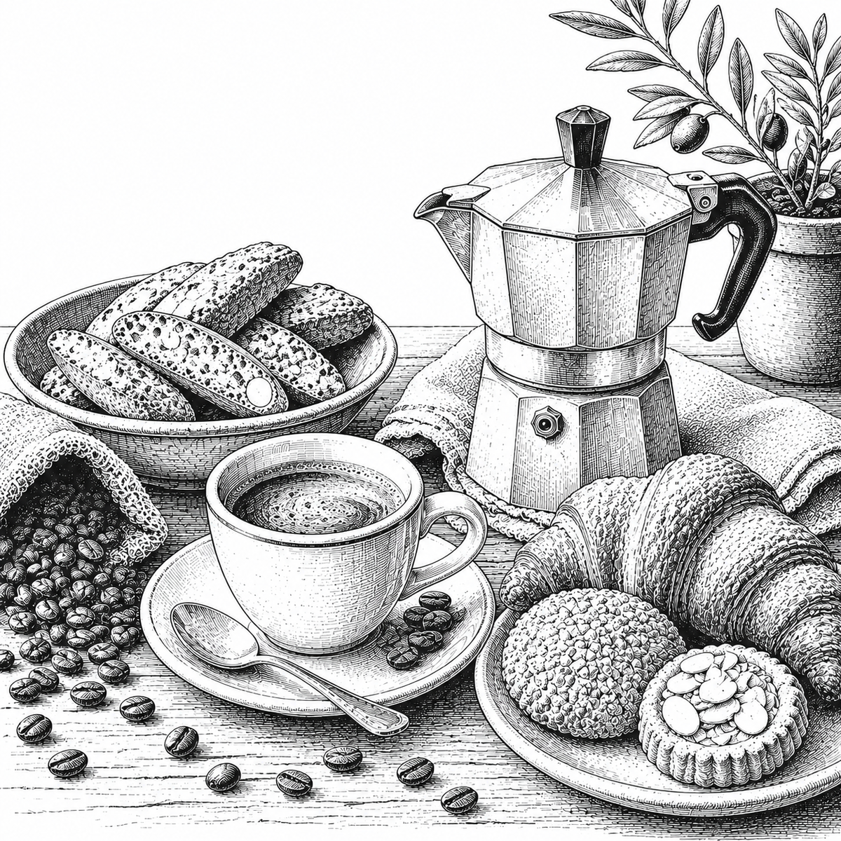 Kaffee & Gebäck