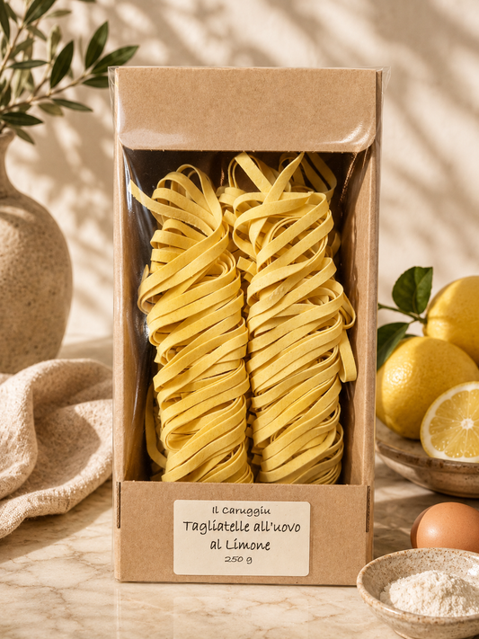 Tagliatelle all’Uovo al Limone, Il Caruggiu, 250g
