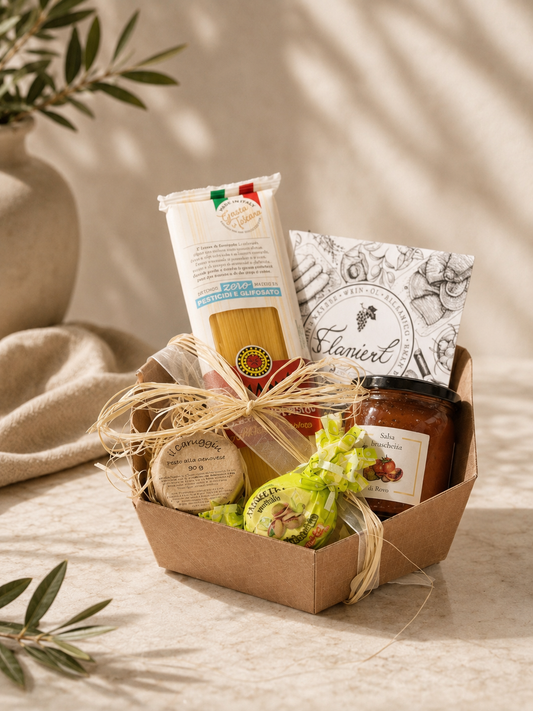 Geschenk-Körbchen " Italienischer Abend" Klein
