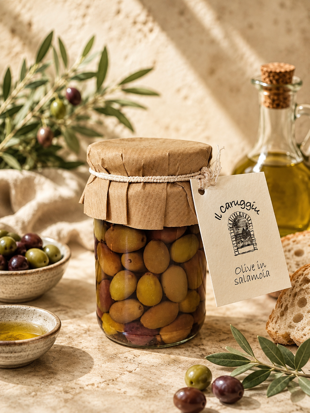 Taggiasca Oliven in Salamoia, 190g