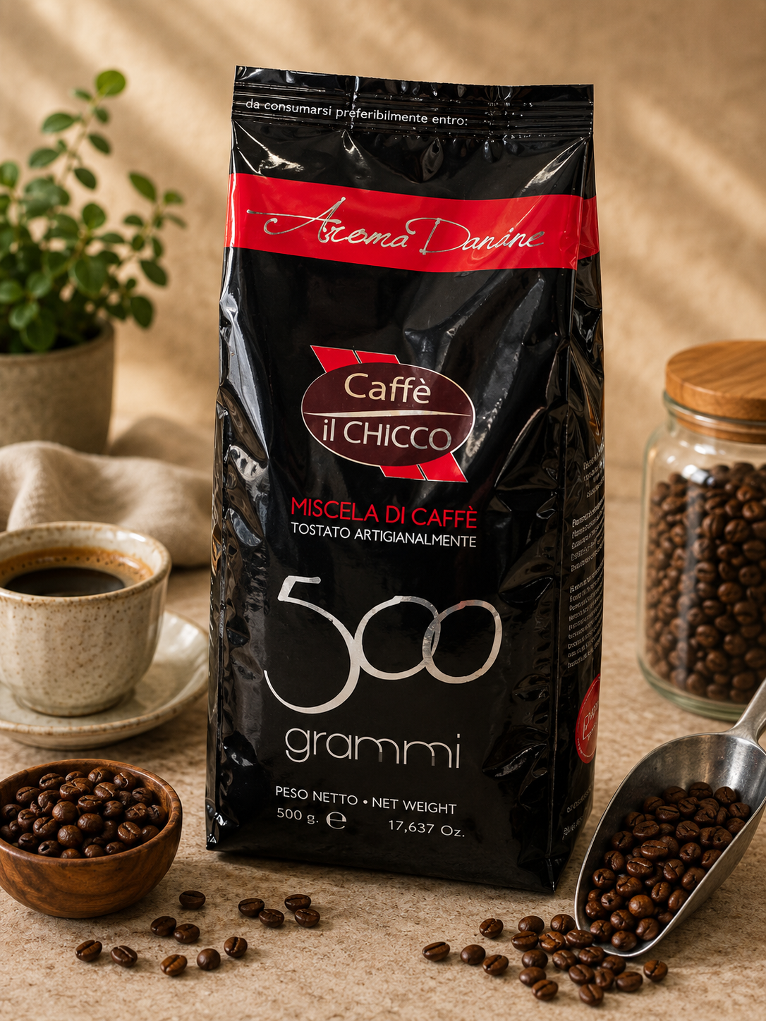 Miscela Gran Crema 90% Arabica 10% Robusta, 500 g